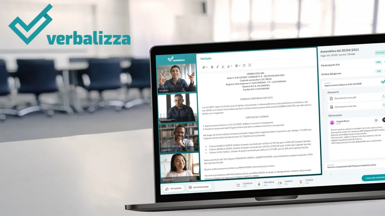 Scopri come Verbalizza rivoluziona le assemblee